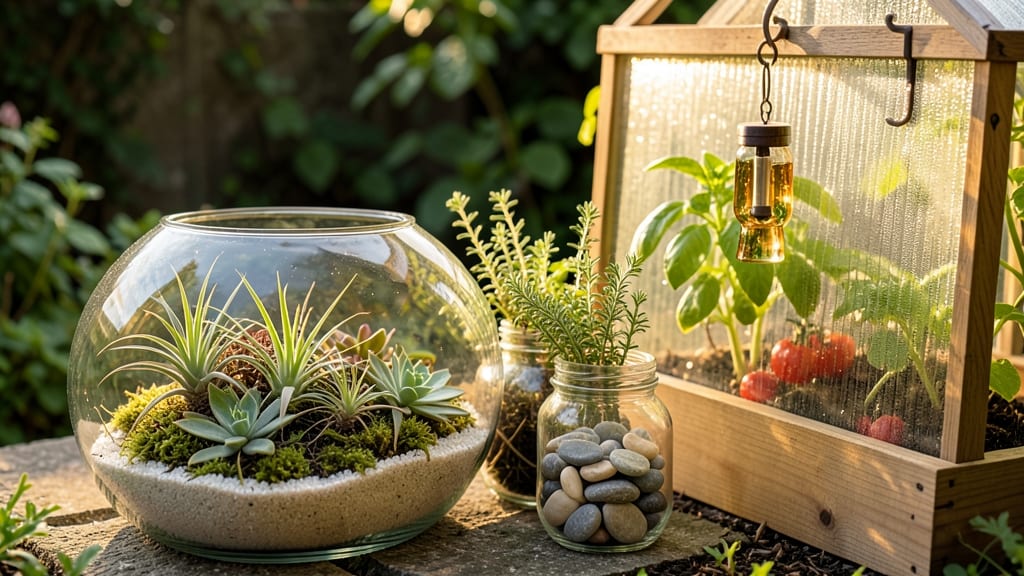 Glass in Garden: Creative Uses and Safety Tips for Outdoor Decor