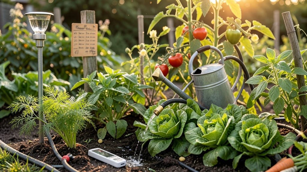 How Much to Water a Vegetable Garden: Deep-Soil Rules by Plant Type