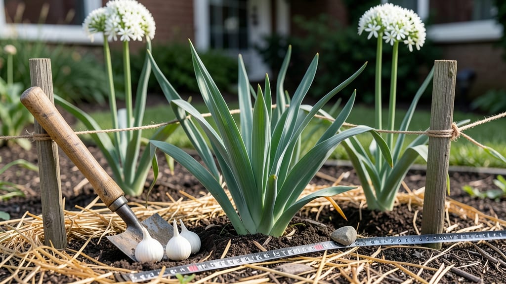 Garlic Spacing in Garden: Proven Planting Distances for Maximum Bulbs