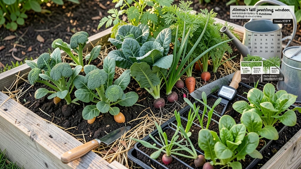 When to Plant Fall Garden in Alabama: Last-Minute Crops & Frost-Proof Timing