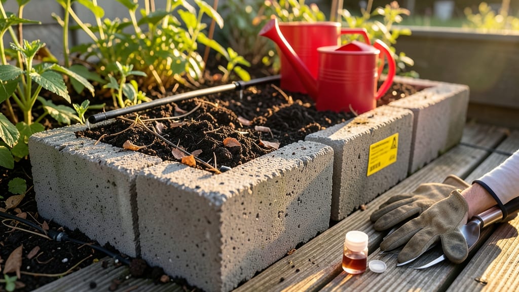 Are Cinder Blocks Safe for Vegetable Gardens: Soil pH Impact and Plant Growth Risks Explained