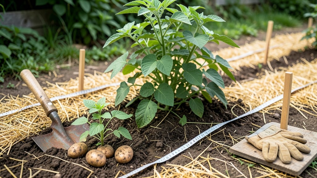 Potato Spacing in Garden: Pro Row Distances for Maximum Yield per Square Foot