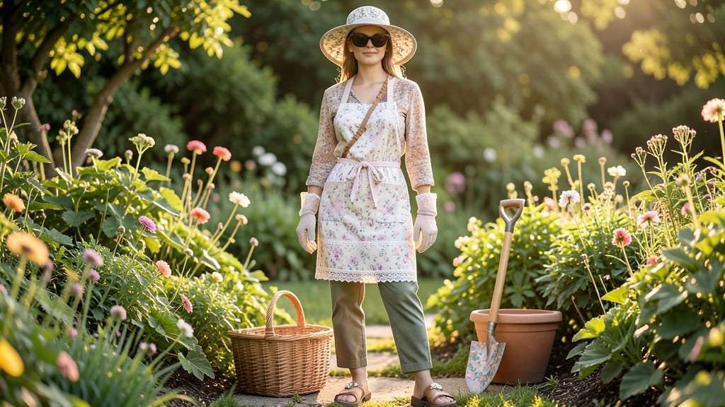 Feminine Gardening Clothes: Stylish Layers for Comfort and Function in the Garden