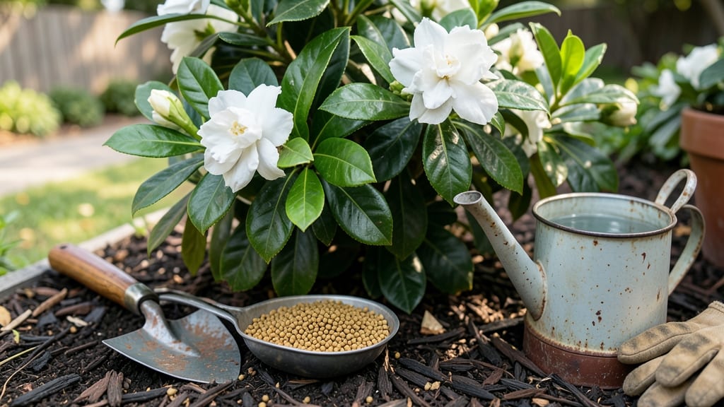 When to Fertilize Gardenias: Spring Awakening & Fall Recharge for Bold Blooms