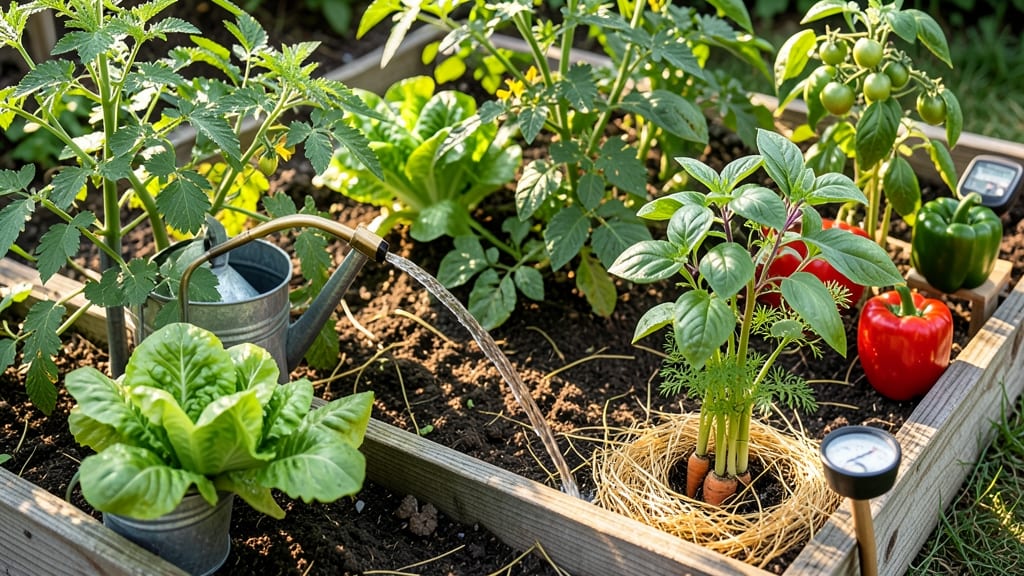 Vegetable Garden Watering Frequency: Exact Days Per Week by Plant Type