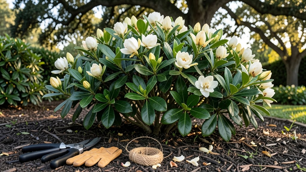 When to Cut Back Gardenia Bushes: Late Winter Dormancy Triggers for More Blooms