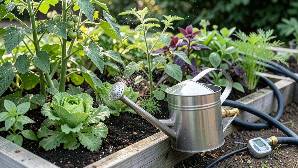 How Long to Water a Vegetable Garden: Soil-Moisture Check Method for Healthy Roots