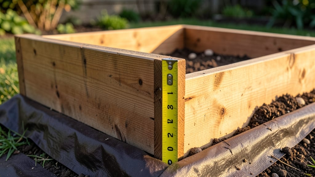 How Tall to Make Raised Garden Beds: Ideal Heights for Root Space and Plant Growth
