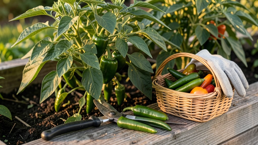 When to Pick Jalapeños From Garden: Firmness, Color, and Size Checklist for Spicier Peppers