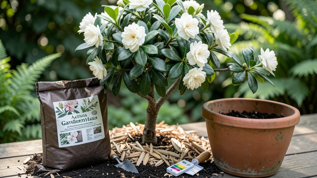 Acid-Based Fertilizer for Gardenias: pH-Balanced Feeding for Vibrant Blooms Year-Round