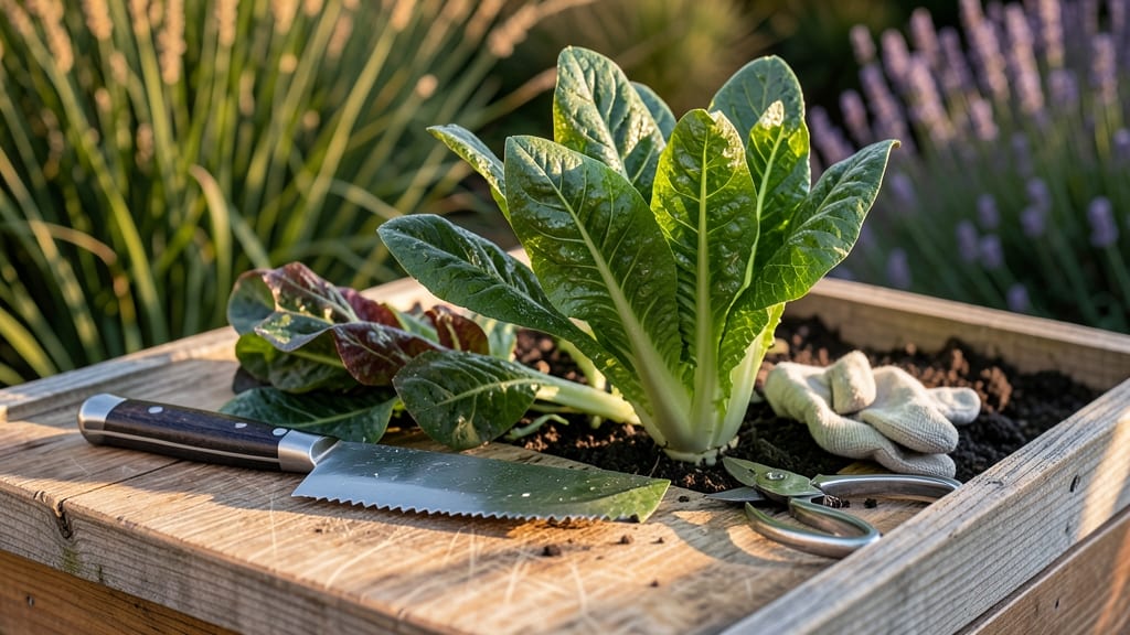 How to Harvest Romaine Lettuce From Garden: Cut-and-Come-Again Method for Nonstop Yields