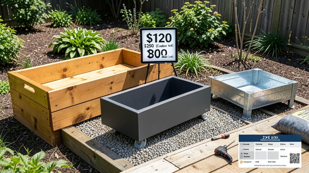 Price of Raised Garden Beds: Cost Breakdown by Material and Size