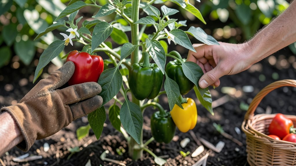 When to Pick Bell Peppers From Garden: Color-Coded Ripeness Guide for Peak Flavor