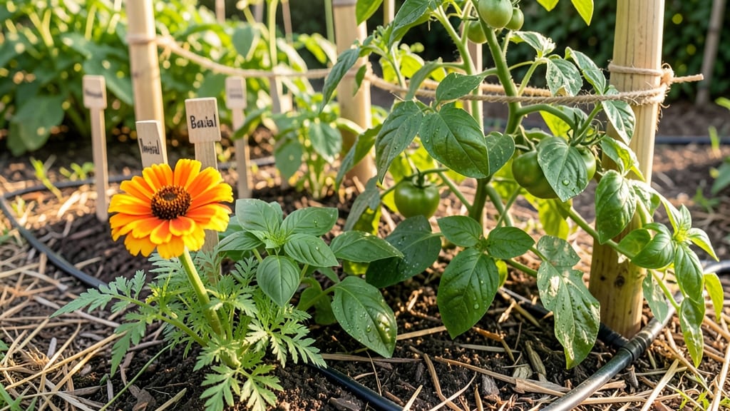 Companion Garden Layout: Space-Saving Pairings for Pest-Free Bounty