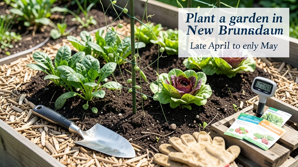 When to Plant a Garden in New Brunswick: Last Frost Dates by Zone and Plant Type