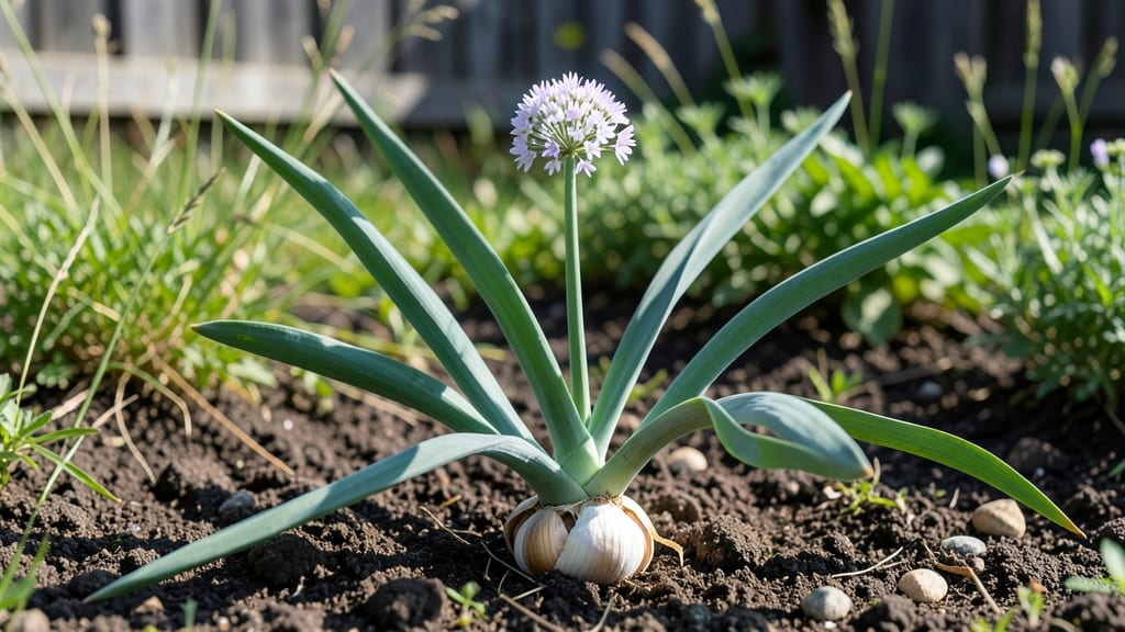 What Does Garlic Look Like in the Garden: Visual Stages From Sprout to Harvest