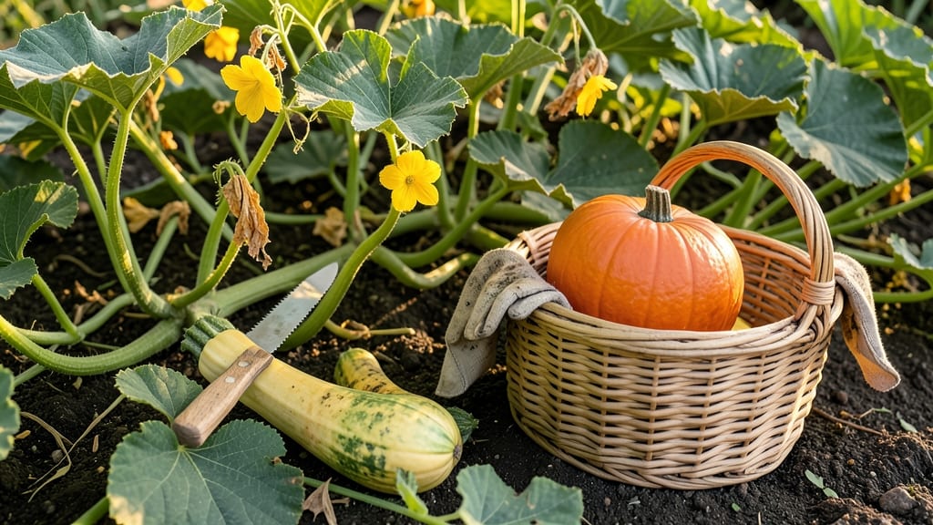 When to Pick Squash From Garden: 3 Tactile Tests for Peak Ripeness