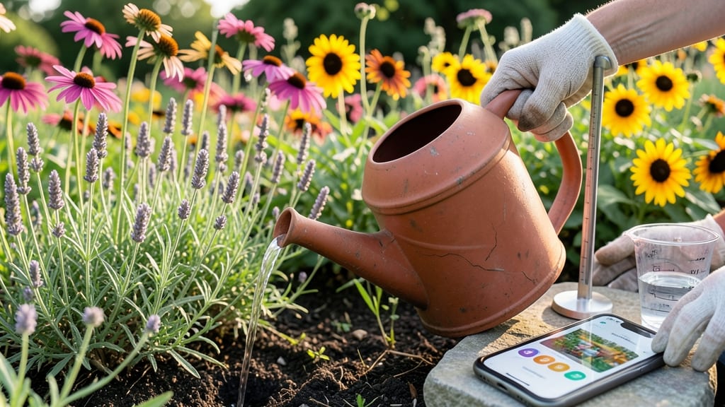 How Often to Water a Flower Garden: Finger-Dip Test for Perfect Moisture Balance