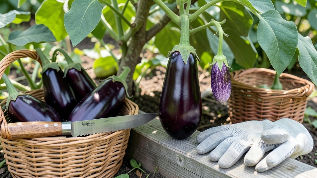 When to Pick Eggplant in Garden: Color Shift & Firmness Test for Peak Flavor