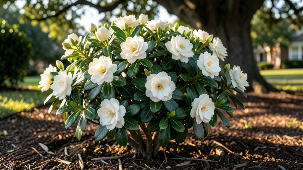 Full-Grown Gardenia Bush: Pruning and Care for Year-Round Fragrance