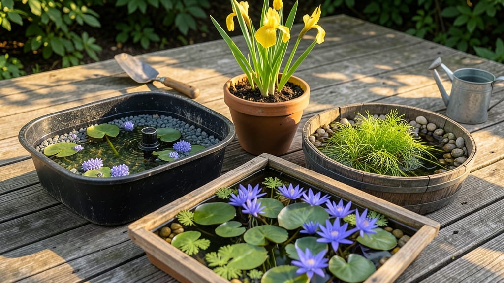Container Water Garden Plants: Space-Saving Varieties for Small Spaces
