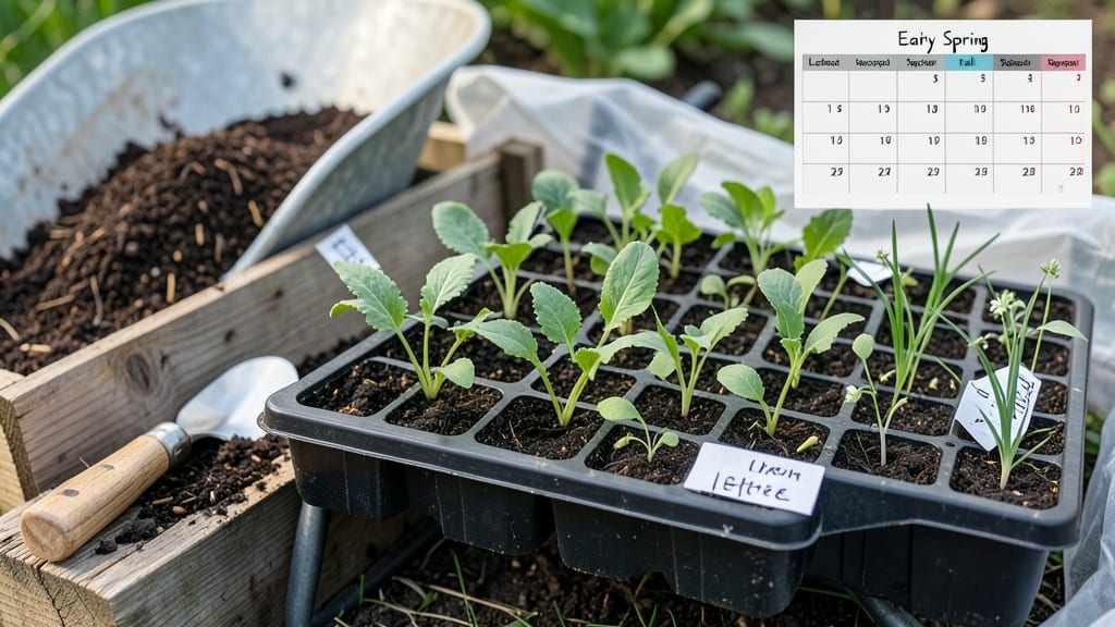 When to Plant Garden in Indiana: Exact Last-Frost Dates by Zone 5-6 Crops