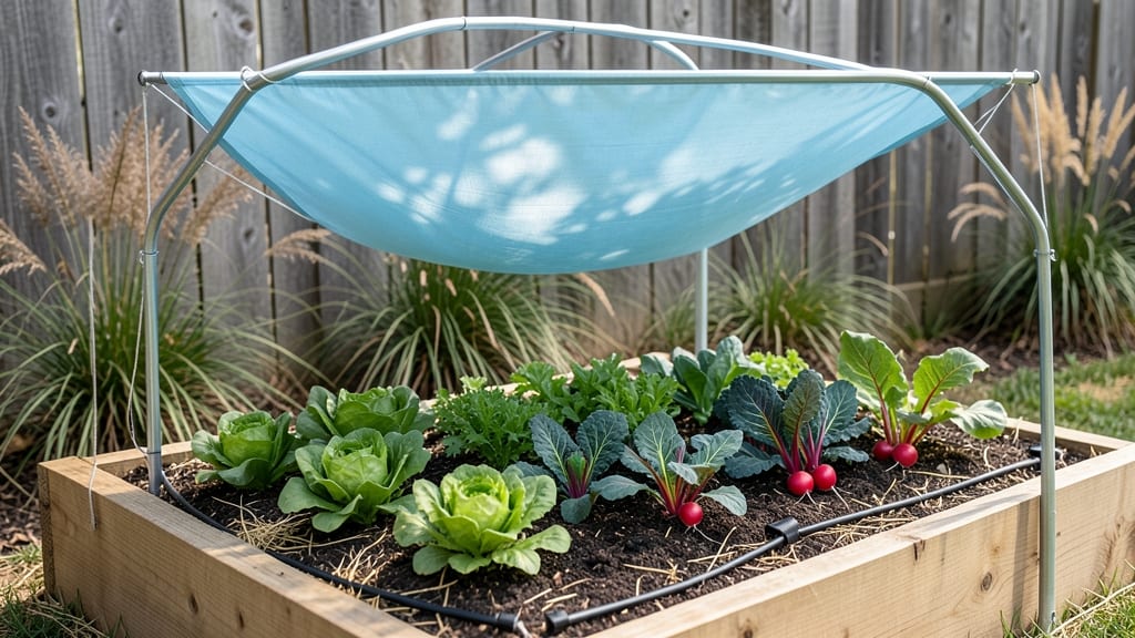 Shade Cloth For Garden Beds: Light Control Guide by Percentage and Plant Needs