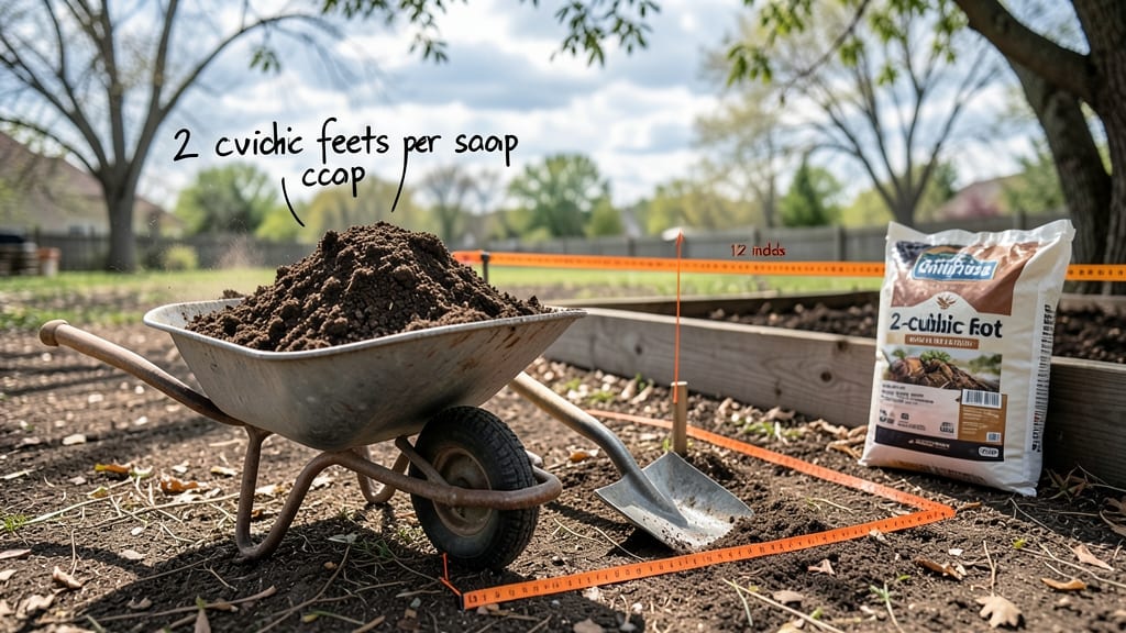 How Much Soil Needed for Garden Bed: Calculations by Depth and Size